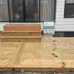 Complited backyeard deck