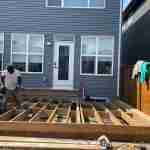 Deck installation ongoing image