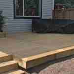 Landscape Frame for deck
